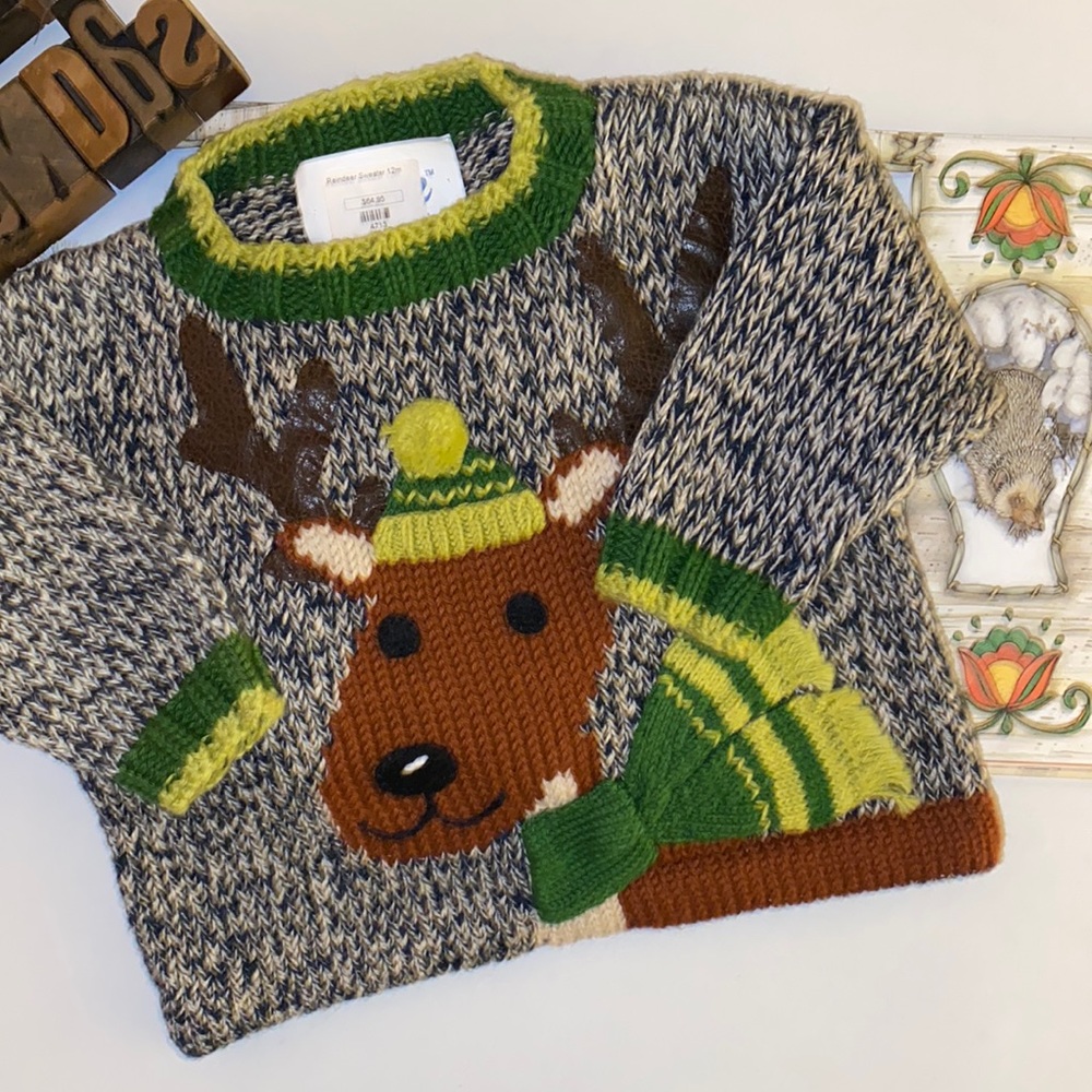 🆕🎄AND THEN THERE WAS JAKE Reindeer🦌 Sweater